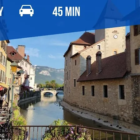 Lac-montagne-leman-geneva, Garage, Tram Apartment *